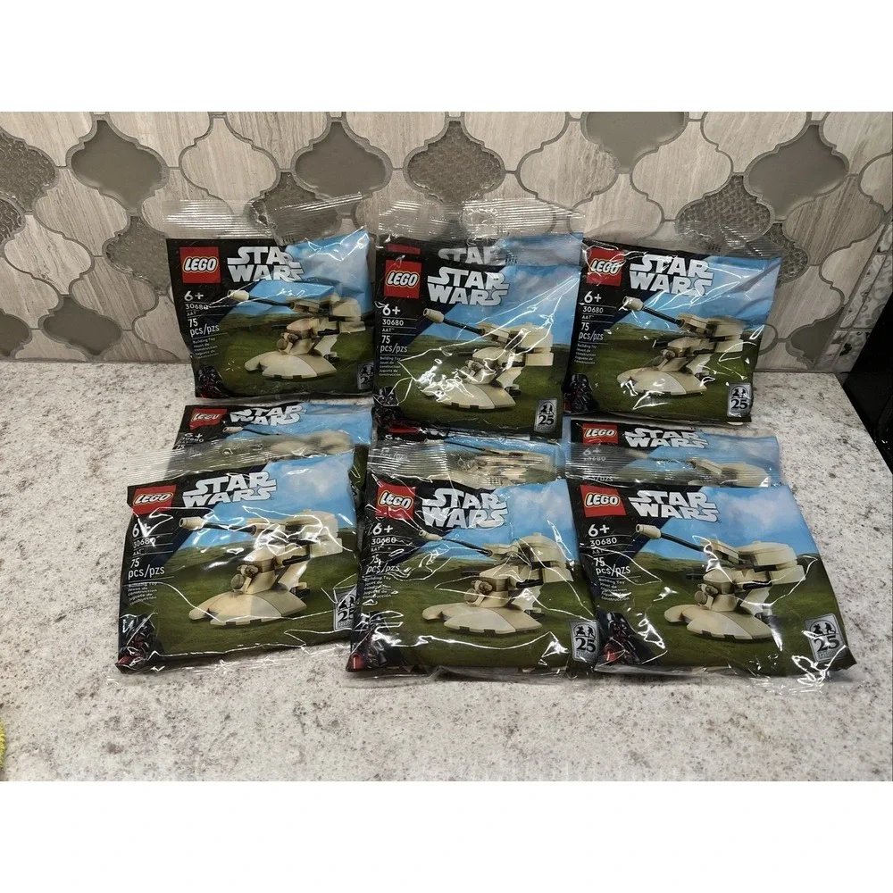 LEGO‎ STAR WARS AAT 30680 Poly Bag Lot of 10 Sealed NIB